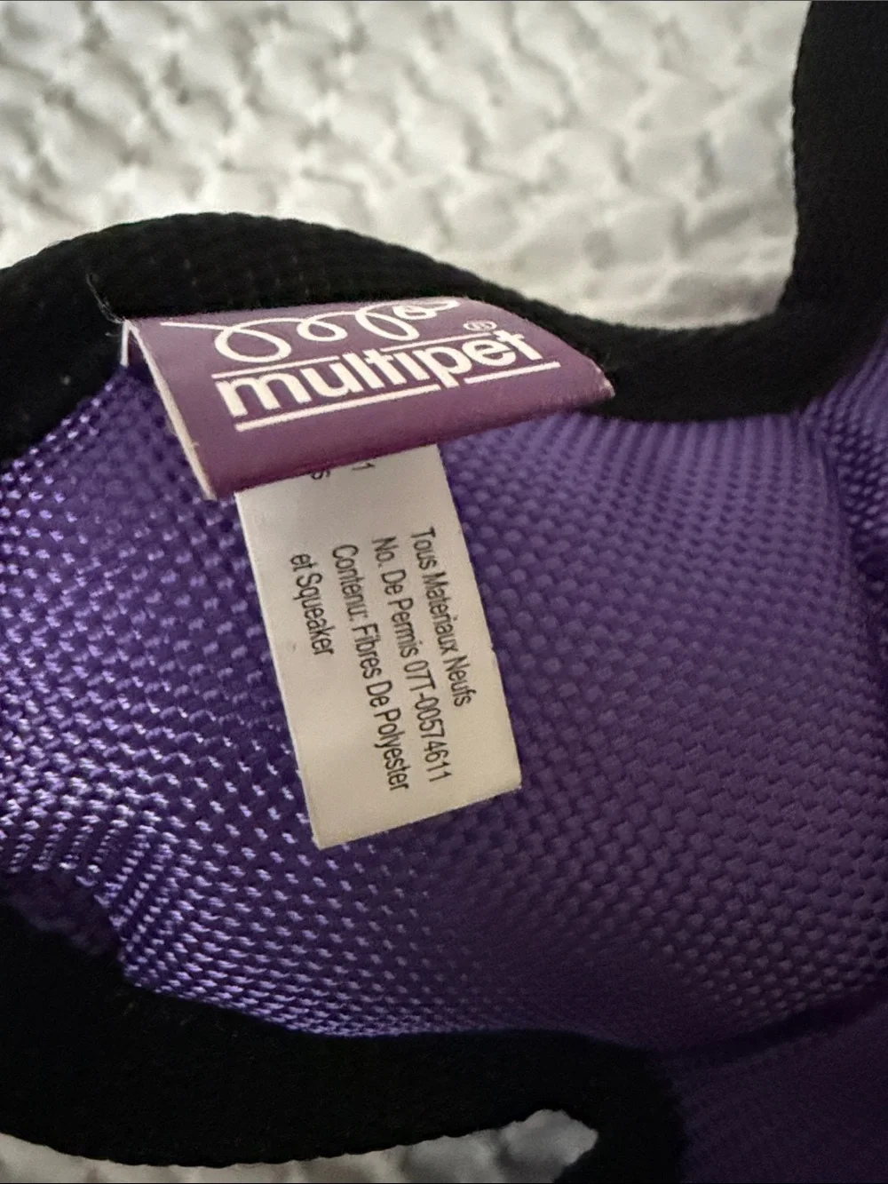 Multipet durable purple